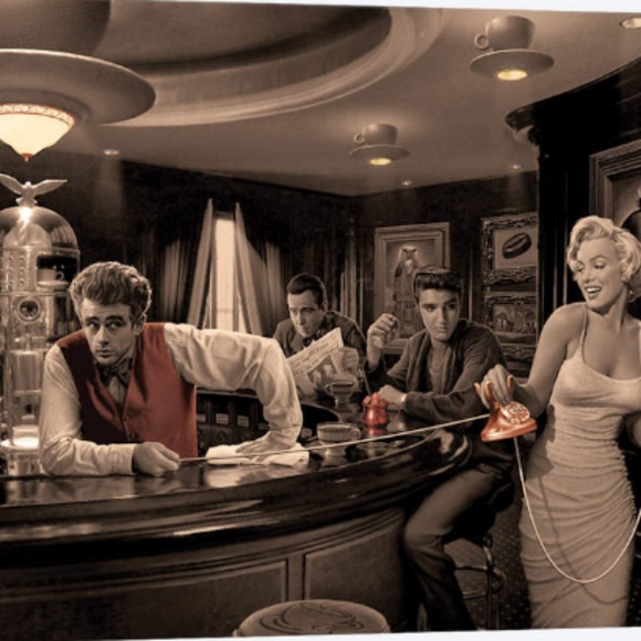 Marilyn Monroe Other - James Dean Marilyn Monroe Elvis Presley